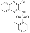 N-(3-chloroquinoxalin-2-yl)-2-methylbenzenesulfonamide Structure,4029-40-7Structure