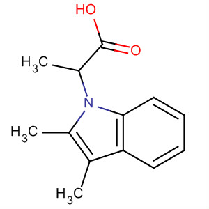 3-(2,3-二甲基-吲哚-1-基)-丙酸结构式_40313-28-8结构式