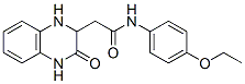 N-(4-ethoxy-phenyl)-2-(3-oxo-1,2,3,4-tetrahydro-quinoxalin-2-yl)-acetamide Structure,40375-94-8Structure