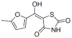 (9ci)-5-[羟基(5-甲基-2-呋喃)亚甲基]-2,4-噻唑烷二酮结构式_404008-46-4结构式