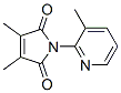 (9ci)-3,4-二甲基-1-(3-甲基-2-吡啶)-1H-吡咯-2,5-二酮结构式_404347-77-9结构式