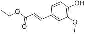 Ethyl 4-hydroxy-3-methoxycinnamate Structure,4046-02-0Structure