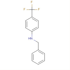 N-benzyl-4-(trifluoromethyl)benzenamine Structure,405-81-2Structure