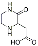 (3-氧代哌嗪-2-基)乙酸结构式_405214-33-7结构式