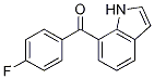 (4-Fluorophenyl)-1h-indol-7-yl-methanone Structure,405275-40-3Structure