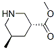 (3R,5R)-甲基5-甲基哌啶-3-羧酸结构式_405513-10-2结构式