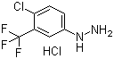 [4-Chloro-3-(trifluoromethyl)phenyl]hydrazine hydrochloride Structure,40566-70-9Structure