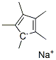 Sodium pentamethyl cyclopentadienide Structure,40585-51-1Structure