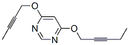 Pyrimidine, 4-(2-butynyloxy)-6-(2-pentynyloxy)- (9ci) Structure,405928-77-0Structure