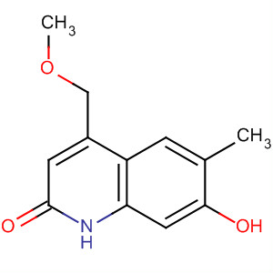 2(1H)-quinolinone, 7-hydroxy-4-(methoxymethyl)-6-methyl-(9ci) Structure,406169-90-2Structure