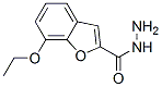 2-Benzofurancarboxylicacid,7-ethoxy-,hydrazide(9ci) Structure,406192-78-7Structure