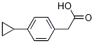 2-(4-Cyclopropylphenyl)acetic acid Structure,40641-90-5Structure