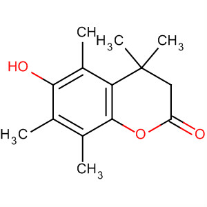 6-Hydroxy-4,4,5,7,8-pentamethyl-3,4-dihydrocoumarin Structure,40662-76-8Structure