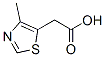 4-Methyl-5-thiazoleacetic acid Structure,406727-23-9Structure