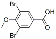 3,5-二溴-4-甲氧基苯甲酸结构式_4073-35-2结构式