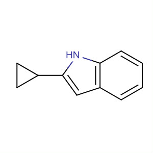 2-Cyclopropyl-1h-indole Structure,40748-44-5Structure