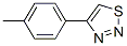 4-(4-Methylphenyl)-1,2,3-thiadiazole Structure,40753-14-8Structure