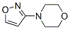 Morpholine, 4-(3-isoxazolyl)-(9ci) Structure,408517-67-9Structure