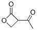 2-Oxetanone, 3-acetyl-(9ci) Structure,408533-19-7Structure