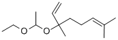 1-Ethoxy-1-(3,7-dimethyl-1,6-octadien-3-yloxy)ethane Structure,40910-49-4Structure