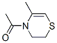 2H-1,4-thiazine, 4-acetyl-3,4-dihydro-5-methyl-(9ci) Structure,40928-66-3Structure