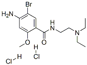 4-氨基-5-溴-N-(2-二乙基氨基乙基)-2-甲氧基苯甲酰胺结构式_4093-36-1结构式