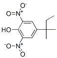 4-Tert-anyl-2,6-dinitrophenol Structure,4097-50-1Structure