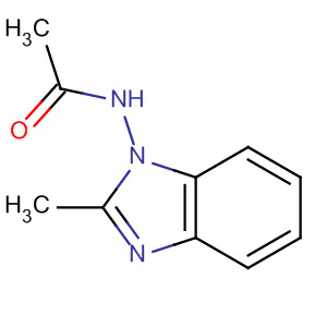 (9ci)-n-(2-甲基-1H-苯并咪唑-1-基)-乙酰胺结构式_40995-27-5结构式