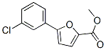 5-(3-Chlorophenyl)furan-2-carboxylic acid methyl ester Structure,41019-39-0Structure