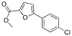 5-(4-Chlorophenyl)furan-2-carboxylic acid methyl ester Structure,41019-40-3Structure