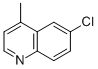 6-Chloro-4-methylquinoline Structure,41037-29-0Structure