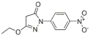 3-Ethoxy-1-(4-nitrophenyl)-2-pyrazolin-5-one Structure