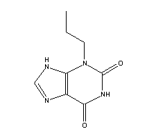 3-N-propylxanthine Structure,41078-02-8Structure