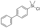 Biphenyldimethylsilyl chloride Structure,41081-31-6Structure