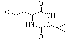 N-Boc-L-Homoserine Structure