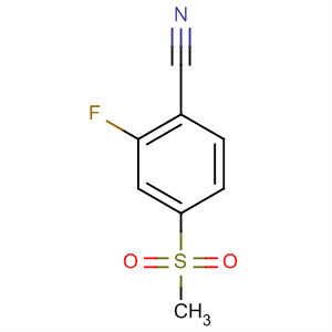 2-氟-4-(甲基磺酰基)苯甲腈结构式_411233-40-4结构式