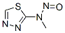 1,3,4-Thiadiazol-2-amine, n-methyl-n-nitroso- Structure,41148-18-9Structure