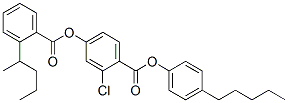 4-戊基苯基-2-氯-4-(4-戊苄氧基)苯甲酸结构式_41161-53-9结构式