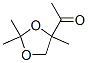 Ethanone, 1-(2,2,4-trimethyl-1,3-dioxolan-4-yl)-(9ci) Structure,41167-50-4Structure