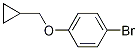 1-Bromo-4-(cyclopropylmethoxy)benzene Structure,412004-56-9Structure