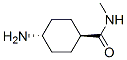 Cyclohexanecarboxamide, 4-amino-N-methyl-, trans- Structure,412290-82-5Structure