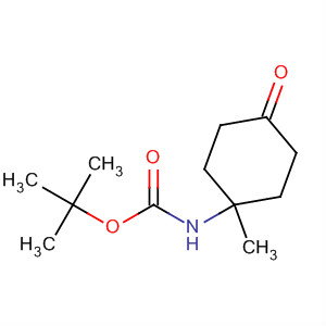 Tert-butyl (1-methyl-4-oxocyclohexyl)carbamate Structure,412293-43-7Structure