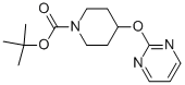 4-(Pyrimidin-2-yloxy)-piperidine-1-carboxylic acid tert-butyl ester Structure,412293-91-5Structure