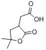 (5,5-Dimethyl-2-oxo-tetrahydro-furan-3-yl)-acetic acid Structure,412298-86-3Structure