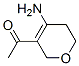 Ethanone, 1-(4-amino-5,6-dihydro-2h-pyran-3-yl)-(9ci) Structure,412323-98-9Structure