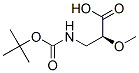 (S)-3-((tert-butoxycarbonyl)amino)-2-methoxypropanoic acid Structure,412352-66-0Structure