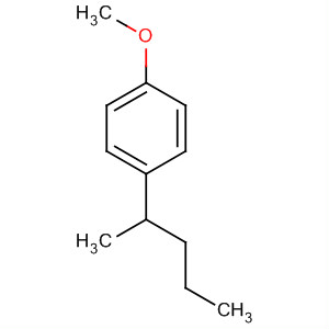 1-Methoxy-4-(1-methylbutyl)benzene Structure,4125-32-0Structure