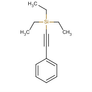 三乙基(2-苯基乙炔)硅烷结构式_4131-43-5结构式