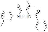 (9ci)-n-[2-甲基-1-[[(3-甲基苯基)氨基]羰基]-1-丙烯基]-苯甲酰胺结构式_413612-43-8结构式