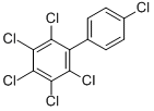 2,3,4,4,5,6-Hexachlorobiphenyl Structure,41411-63-6Structure